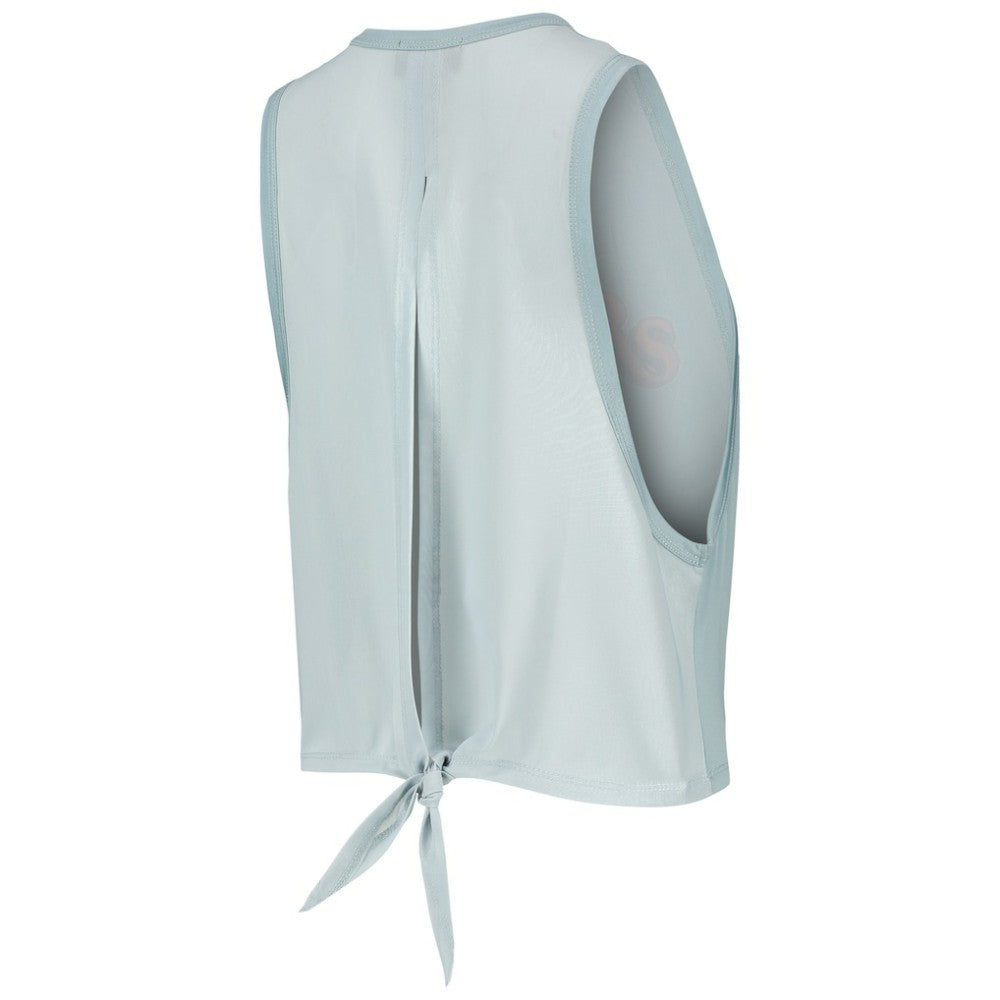 Cleveland Guardians The Wild Collective Women's Open Back Twist-Tie Tank Top - Light Blue Tanks