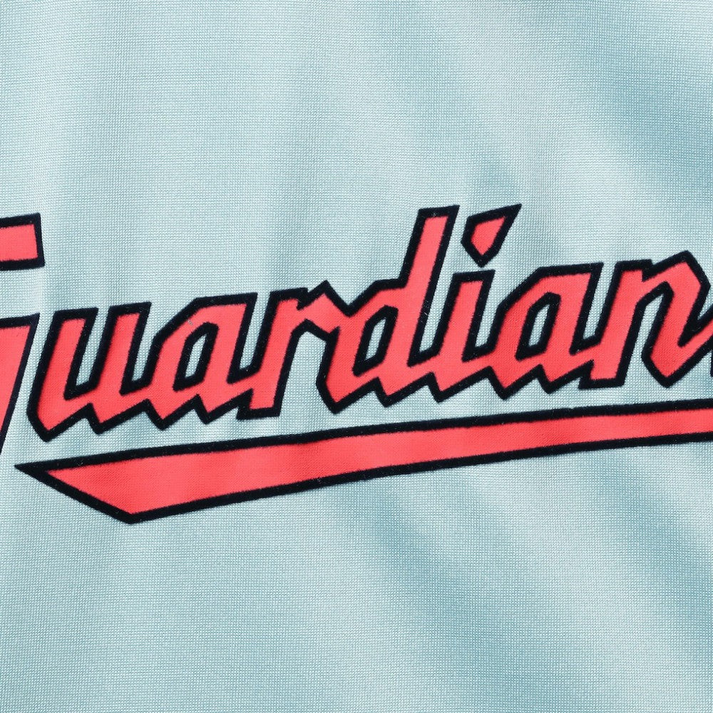 Cleveland Guardians The Wild Collective Women's Open Back Twist-Tie Tank Top - Light Blue Tanks