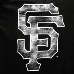 San Francisco Giants The Wild Collective Women's Tonal Athleisure Racerback Tank Top - Black Tanks