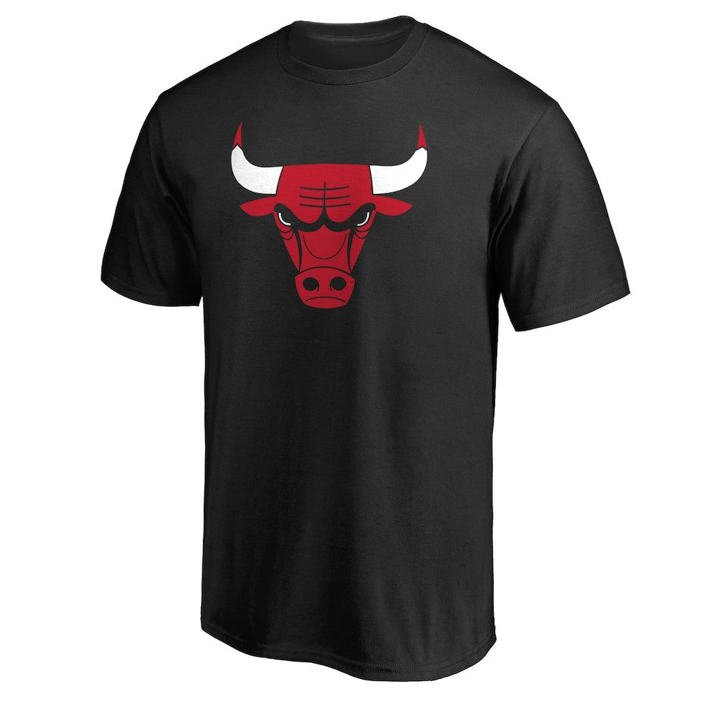 Chicago Bulls Primary Mascot Logo T-Shirt Black outlet
