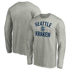Seattle Kraken Victory Arch Long Sleeve T-Shirt - Heathered Gray | US 4619593