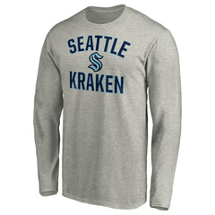 Seattle Kraken Victory Arch Long Sleeve T-Shirt - Heathered Gray | US 4619593