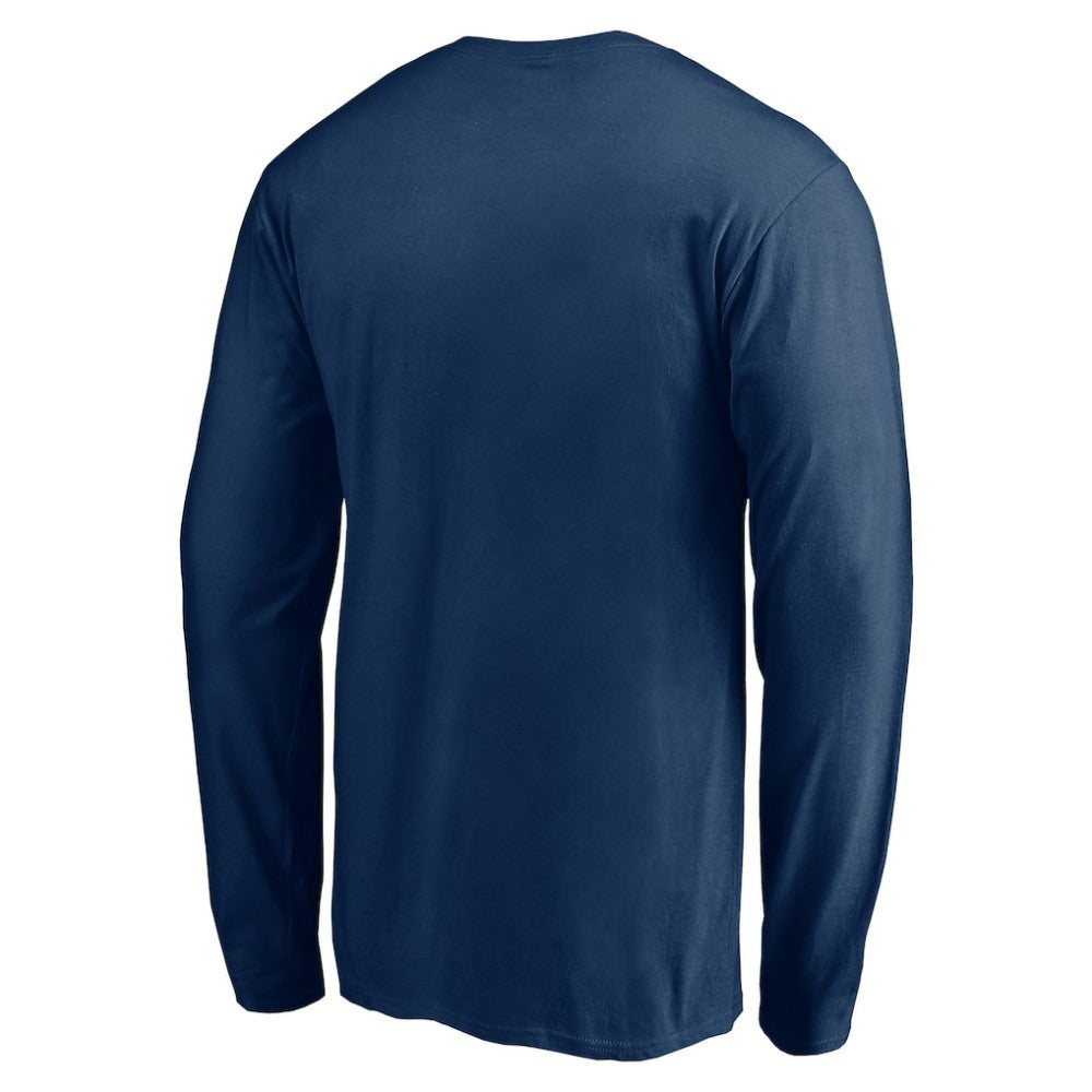 Seattle Kraken Gradient Logo Long Sleeve T-Shirt - Deep Sea Blue | US 4619601