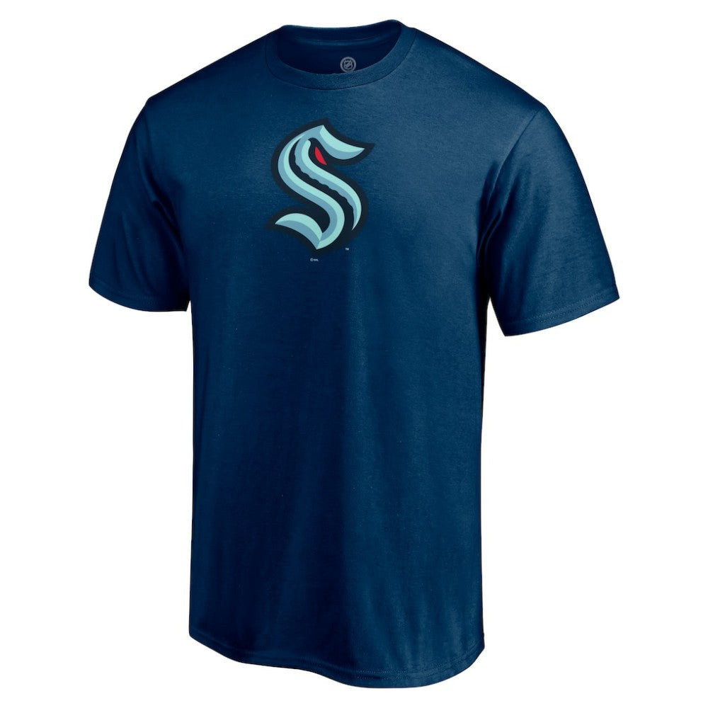 Seattle Kraken Primary Logo T-Shirt - Deep Sea Blue | US 4619638