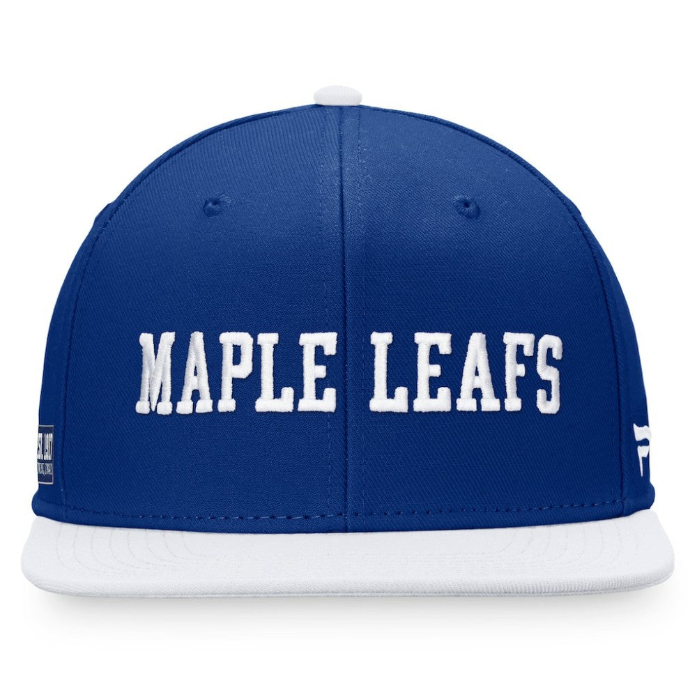 Toronto Maple Leafs Fanatics Iconic Color Blocked Snapback Hat - Blue/White | US 4625822