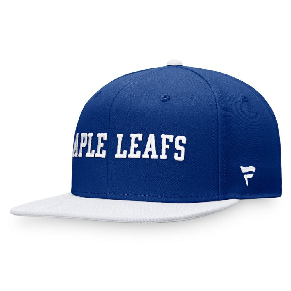 Toronto Maple Leafs Fanatics Iconic Color Blocked Snapback Hat - Blue/White | US 4625822