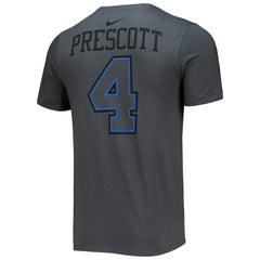 Dak Prescott Dallas Cowboys Player Name & Number T-Shirt - Charcoal T-shirts