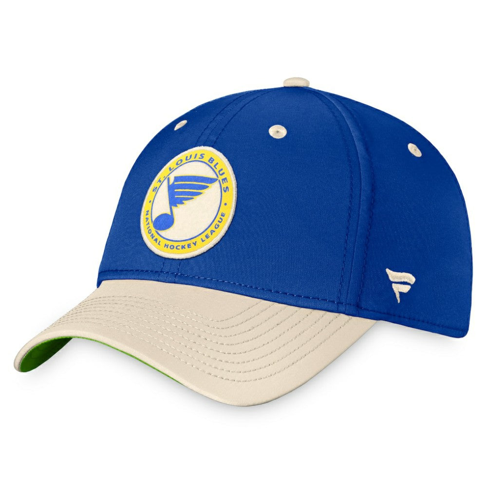 St. Louis Blues Fanatics True Classics Retro Flex Hat - Royal/Khaki | US 4630037
