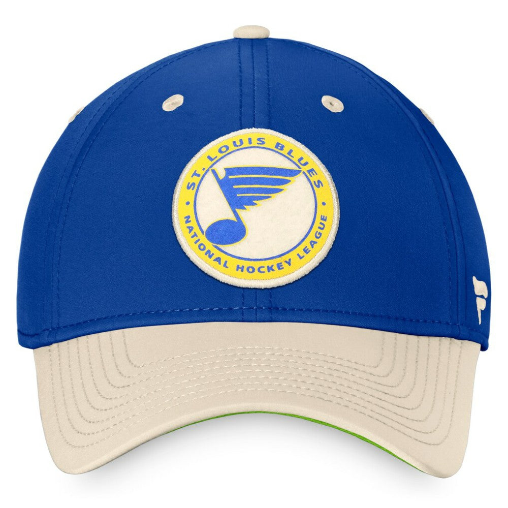 St. Louis Blues Fanatics True Classics Retro Flex Hat - Royal/Khaki | US 4630037