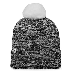 Ottawa Senators Fanatics Women's Glimmer Cuffed Knit Hat with Pom - Black | US 4630457