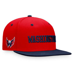 Washington Capitals Fanatics Heritage City Two-Tone Snapback Hat - Red/Navy | US 4631492