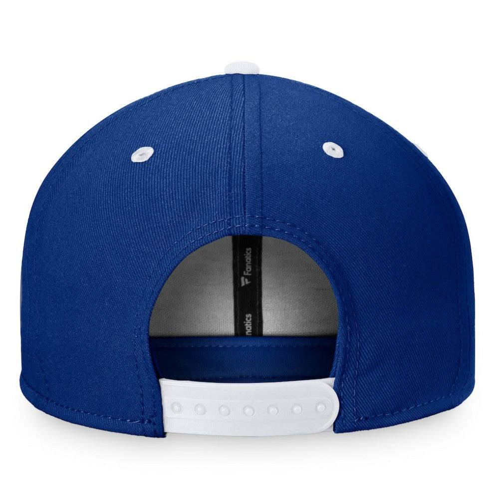 Toronto Maple Leafs Fanatics Heritage Retro Two-Tone Snapback Hat - Blue/White | US 4631515
