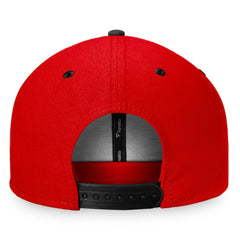 Chicago Blackhawks Fanatics Heritage Retro Two-Tone Snapback Hat - Red/Black | US 4631519