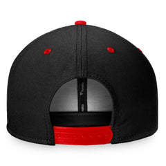 Chicago Blackhawks Fanatics Heritage Retro Two-Tone Snapback Hat - Black/Red | US 4631526