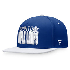 Toronto Maple Leafs Fanatics Heritage Retro Two-Tone Snapback Hat - Blue/White | US 4631558