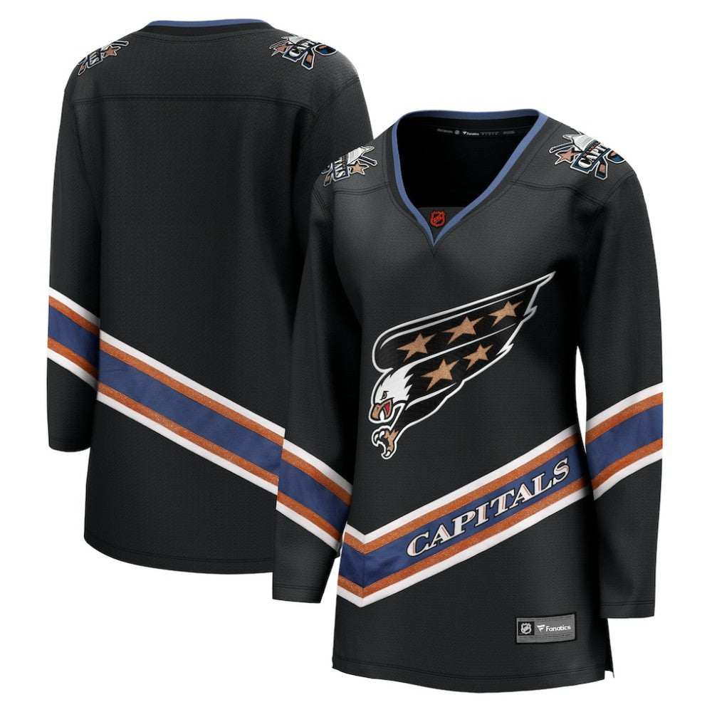 Washington Capitals Fanatics Women's Special Edition 2.0 Breakaway Blank Jersey - Black | US 4631872
