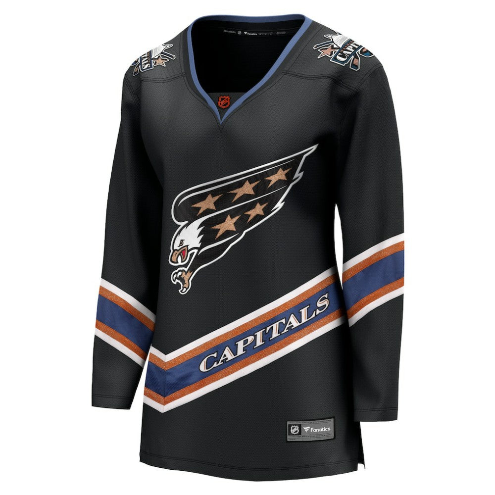 Washington Capitals Fanatics Women's Special Edition 2.0 Breakaway Blank Jersey - Black | US 4631872