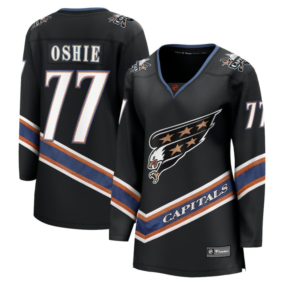 TJ Oshie Washington Capitals Fanatics Women's Special Edition 2.0 Breakaway Player Jersey - Black | US 4632186