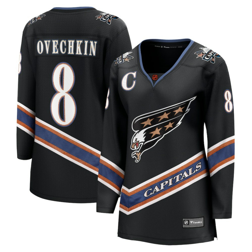 Alexander Ovechkin Washington Capitals Fanatics Women's Special Edition 2.0 Breakaway Player Jersey - Black | US 4632187