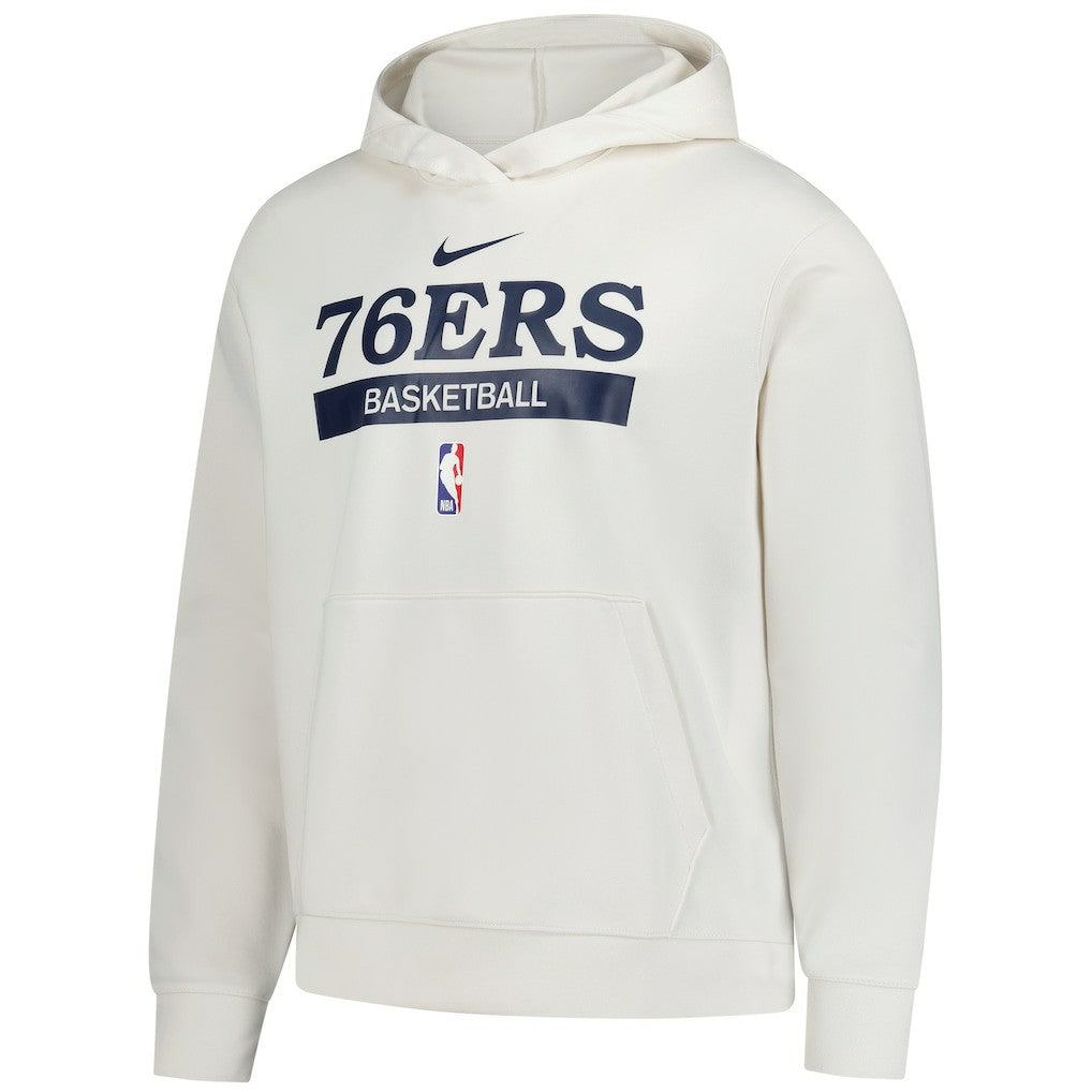 Philadelphia 76ers 2022/23 Spotlight On-Court Practice Performance Pullover Hoodie Cream - Nike outlet