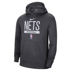 Brooklyn Nets 2022/23 Spotlight On-Court Practice Performance Pullover Hoodie Anthracite - Nike