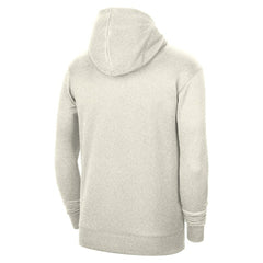 Brooklyn Nets 2022/23 Spotlight On-Court Practice Performance Pullover Hoodie Cream - Nike