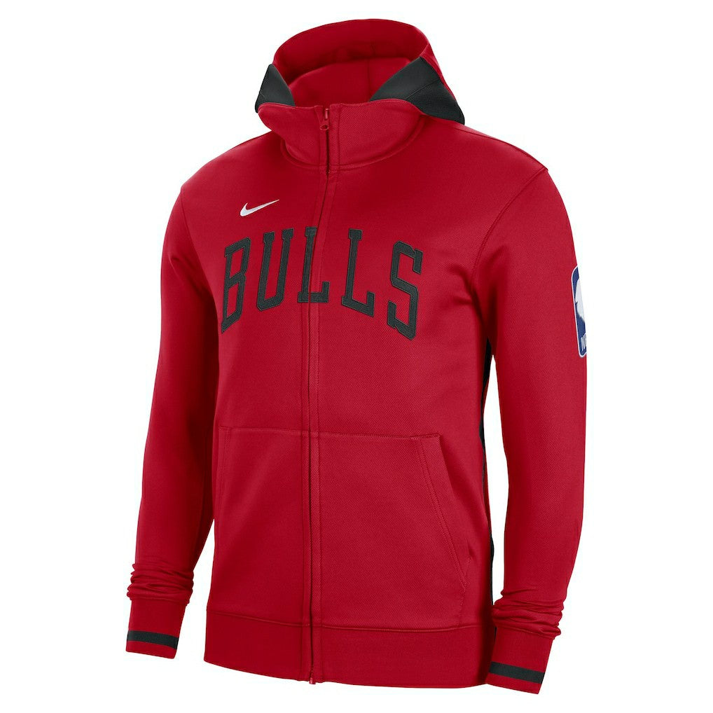 Chicago Bulls Authentic Showtime Performance Full-Zip Hoodie Red - Nike