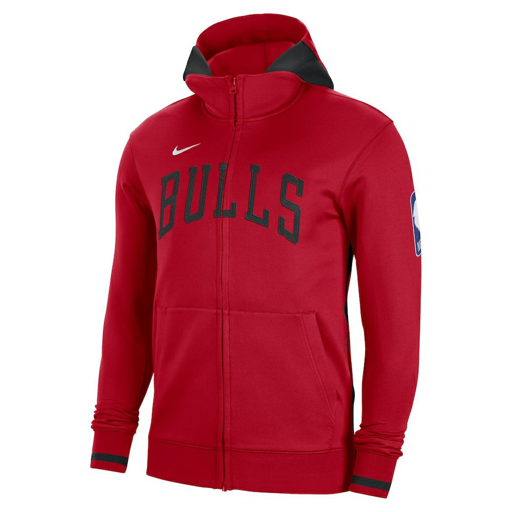 Chicago Bulls Authentic Showtime Performance Full-Zip Hoodie Red - Nike