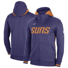 Phoenix Suns Authentic Showtime Performance Full-Zip Hoodie Purple - Nike outlet