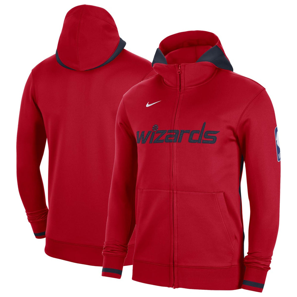 Washington Wizards Authentic Showtime Performance Full-Zip Hoodie Red - Nike