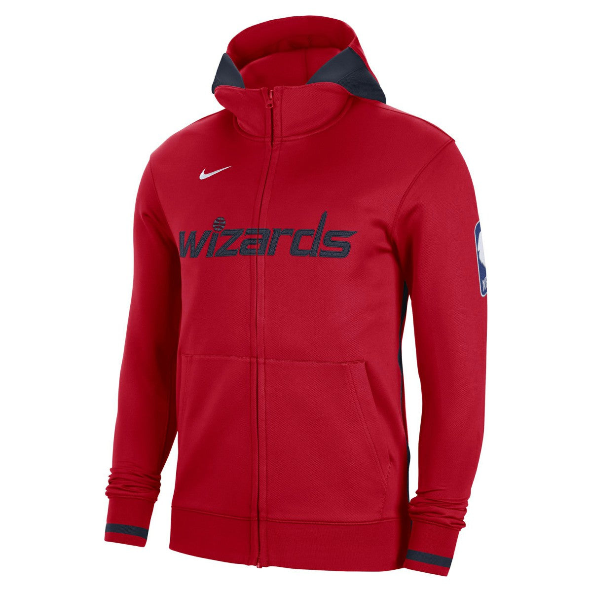 Washington Wizards Authentic Showtime Performance Full-Zip Hoodie Red - Nike