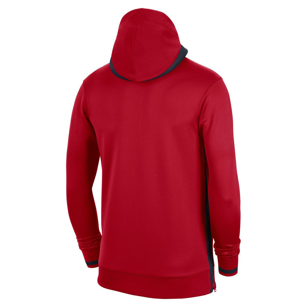 Washington Wizards Authentic Showtime Performance Full-Zip Hoodie Red - Nike