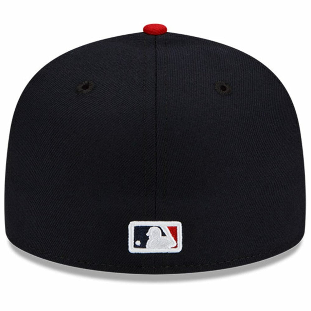 Cleveland Guardians New Era Home Authentic Collection On-Field 59FIFTY Fitted Hat - Navy/Red Hats