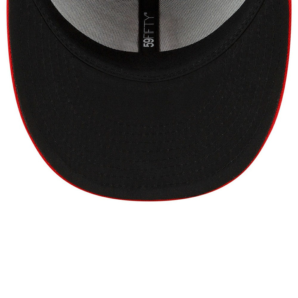 Cleveland Guardians New Era Authentic Collection On-Field Home Low Profile 59FIFTY Fitted Hat - Navy/Red Hats