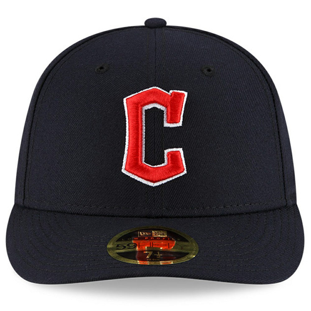 Cleveland Guardians New Era Authentic Collection On-Field Road Low Profile 59FIFTY Fitted Hat - Navy Hats