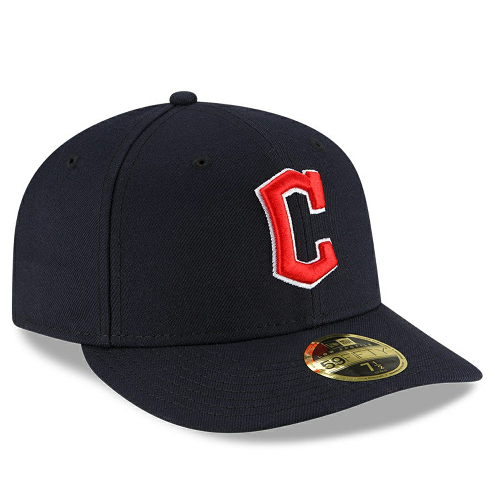 Cleveland Guardians New Era Authentic Collection On-Field Road Low Profile 59FIFTY Fitted Hat - Navy Hats