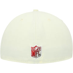 Tampa Bay Buccaneers New Era Chrome Color Dim 59FIFTY Fitted Hat - Cream Hats