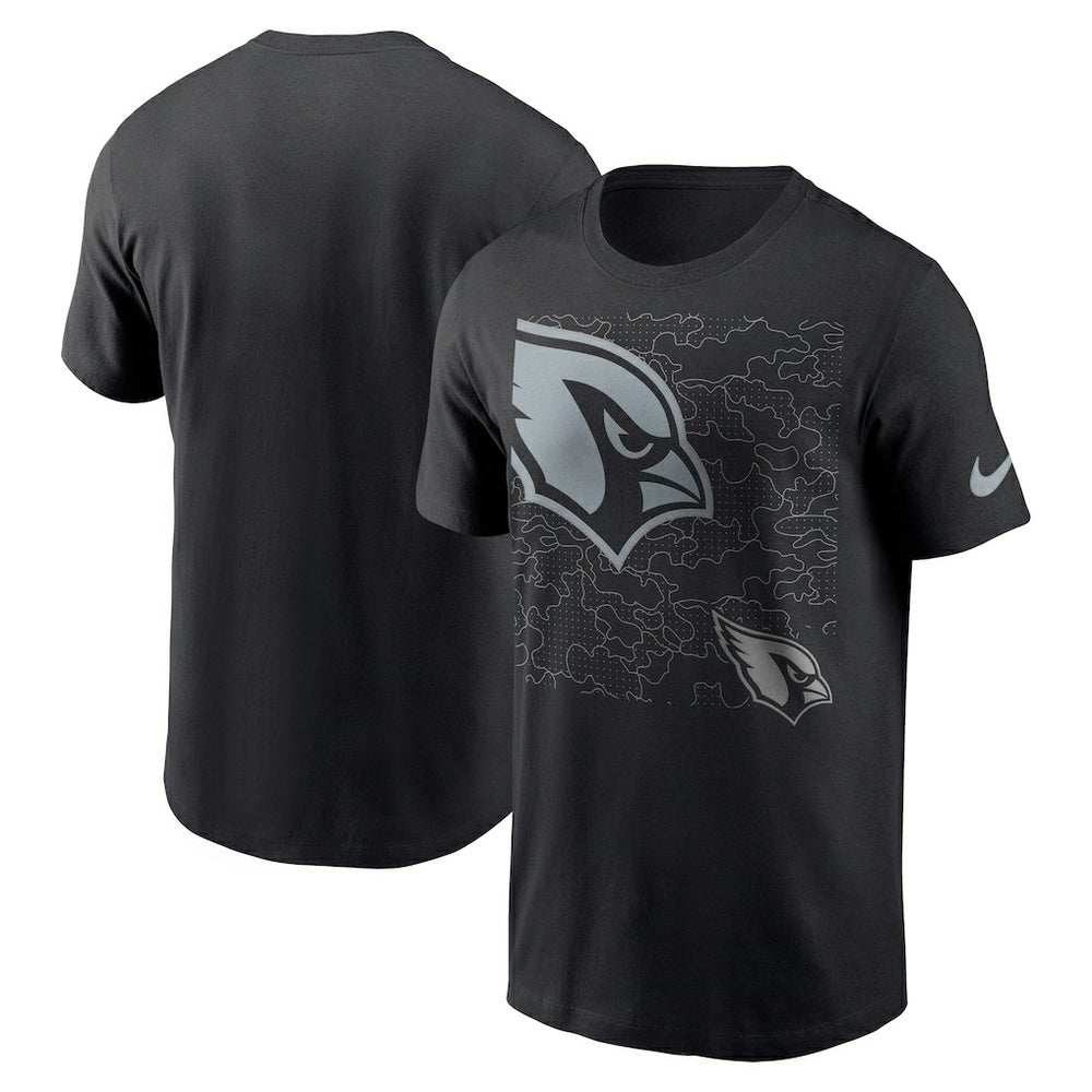 Arizona Cardinals RFLCTV T-Shirt - Black T-shirts