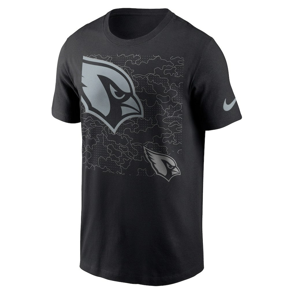 Arizona Cardinals RFLCTV T-Shirt - Black T-shirts