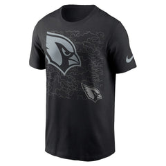 Arizona Cardinals RFLCTV T-Shirt - Black T-shirts