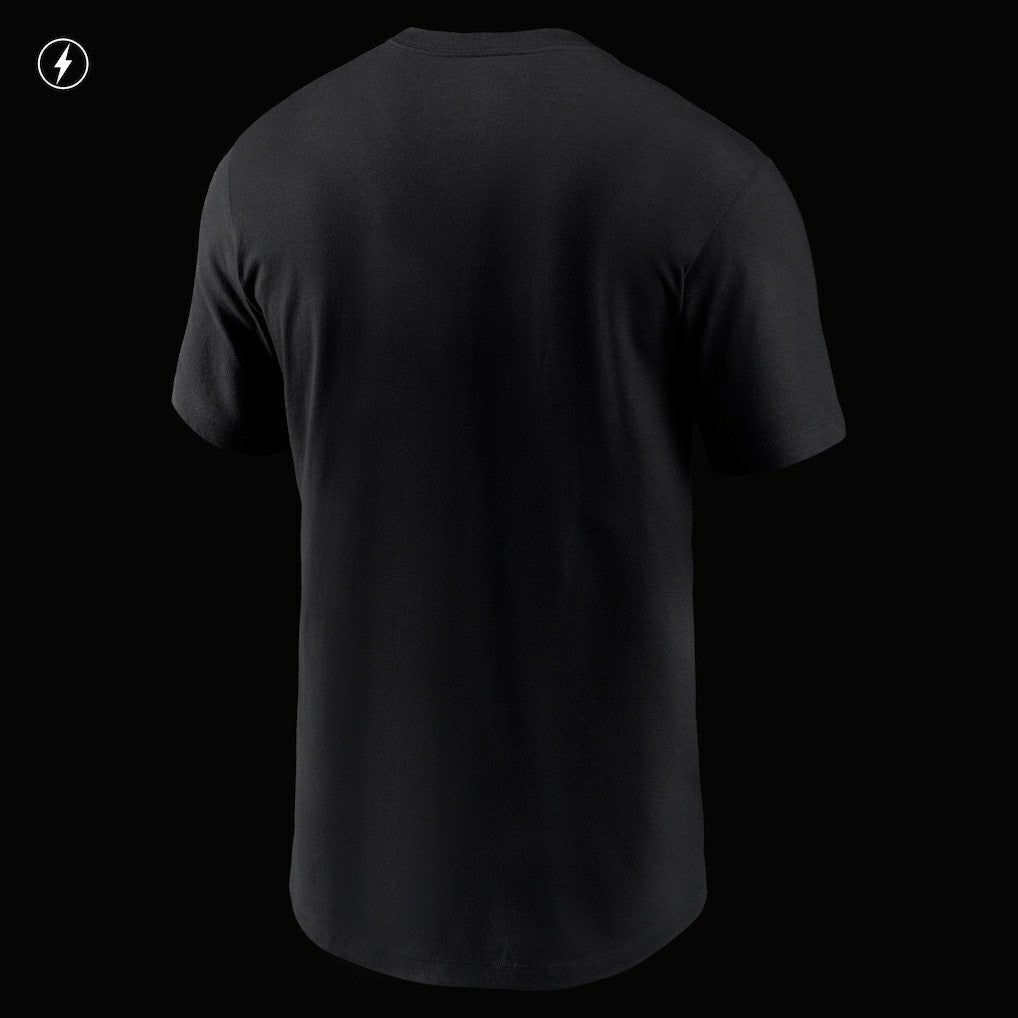 New Orleans Saints RFLCTV T-Shirt - Black T-shirts