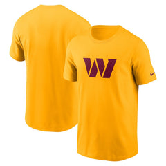 Washington Commanders Primetime Logo Essential T-Shirt - Gold T-shirts