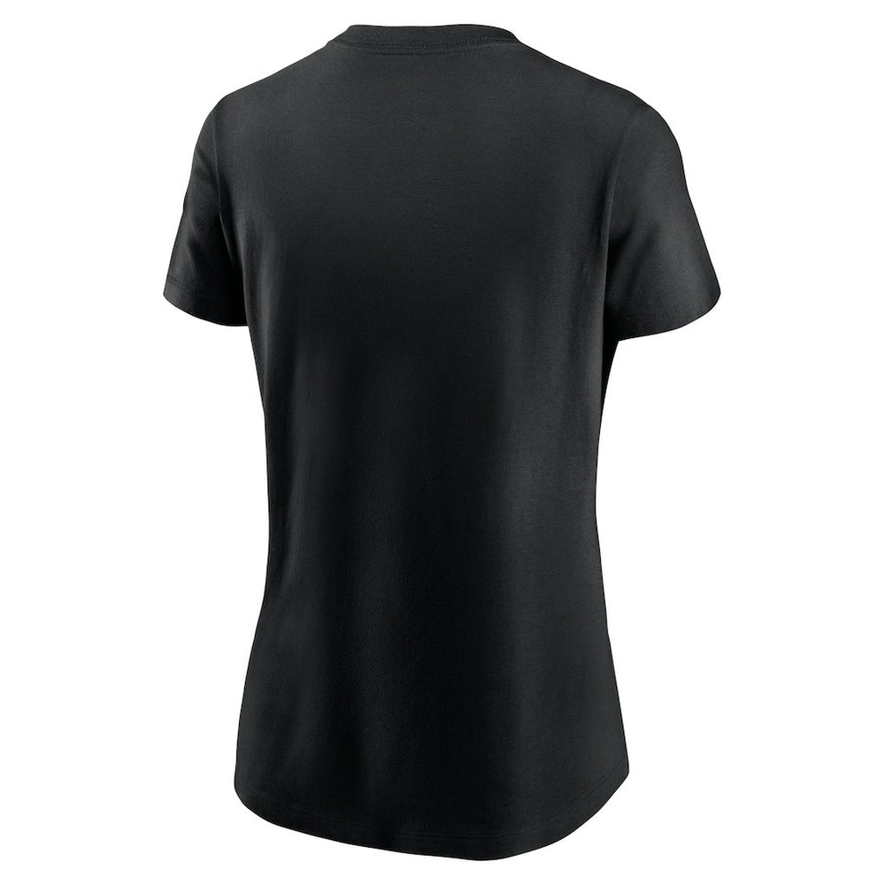 Washington Commanders Women's Logo Cotton Essential T-Shirt - Black T-shirts