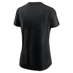 Washington Commanders Women's Logo Cotton Essential T-Shirt - Black T-shirts