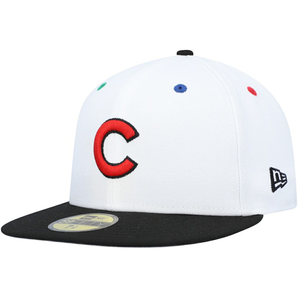 Chicago Cubs New Era 1962 MLB All-Star Game Primary Eye 59FIFTY Fitted Hat - White/Black Hats