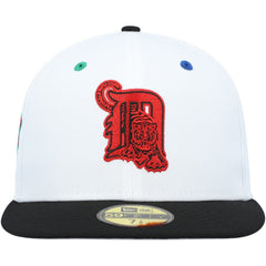 Detroit Tigers New Era 2005 MLB All-Star Game Primary Eye 59FIFTY Fitted Hat - White/Black Hats