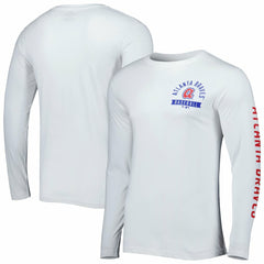 Atlanta Braves Fanatics Pressbox Long Sleeve T-Shirt - White T-shirts