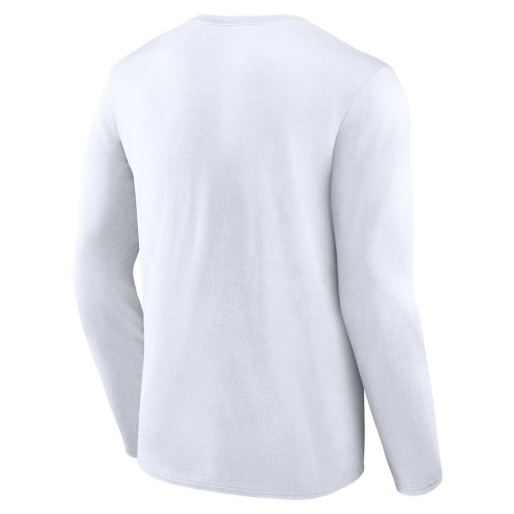 Chicago White Sox Fanatics Pressbox Long Sleeve T-Shirt - White T-shirts