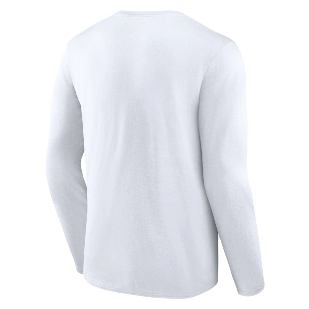 Los Angeles Dodgers Fanatics Pressbox Long Sleeve T-Shirt - White T-shirts