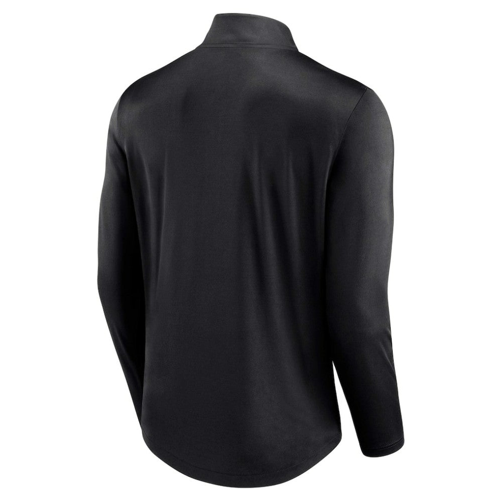 Chicago White Sox Fanatics Tough Minded Lightweight Quarter-Zip Pullover - Black Pullover